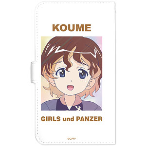 ガールズ＆パンツァー 最終章 赤星小梅 Ani-Art clear label 手帳型スマホケース Lサイズ