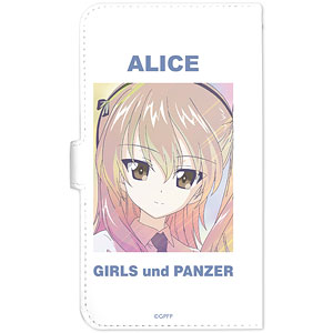 ガールズ＆パンツァー 最終章 島田愛里寿 Ani-Art clear label 手帳型スマホケース Lサイズ