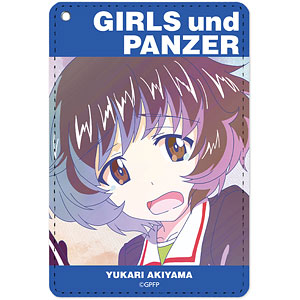 ガールズ＆パンツァー 最終章 秋山優花里 Ani-Art clear label 1ポケットパスケース