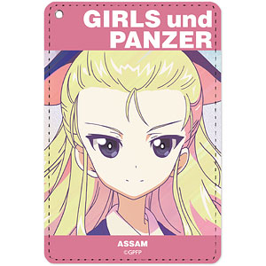 ガールズ＆パンツァー 最終章 アッサム Ani-Art clear label 1ポケットパスケース