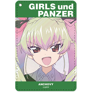 ガールズ＆パンツァー 最終章 アンチョビ Ani-Art clear label 1ポケットパスケース