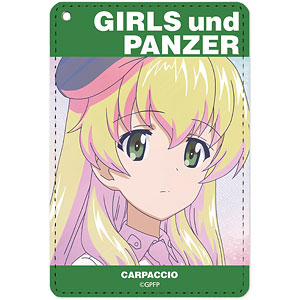 ガールズ＆パンツァー 最終章 カルパッチョ Ani-Art clear label 1ポケットパスケース