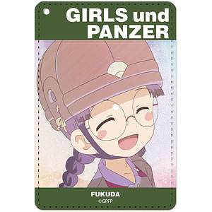 ガールズ＆パンツァー 最終章 福田 Ani-Art clear label 1ポケットパスケース