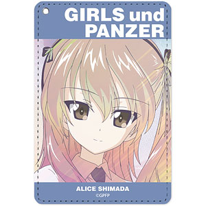 ガールズ＆パンツァー 最終章 島田愛里寿 Ani-Art clear label 1ポケットパスケース