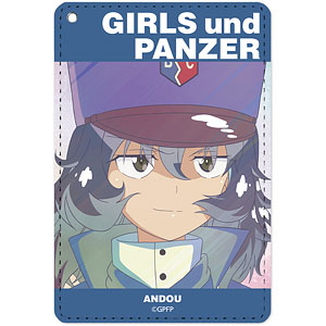 ガールズ＆パンツァー 最終章 安藤 Ani-Art clear label 1ポケットパスケース