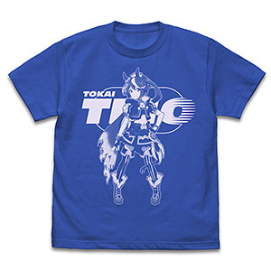 TVアニメ『ウマ娘 プリティーダービー Season 2』 トウカイテイオー Tシャツ/ROYAL BLUE-XL