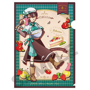 地縛少年花子くん プリンセスカフェ 第1弾 クリアファイル 花子 柚木普 hanako_collabocafe2.jpg?