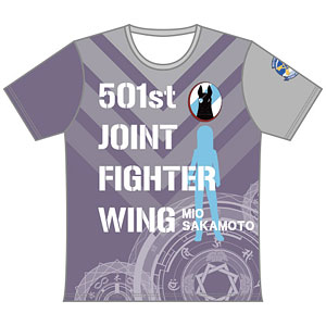 ストライクウィッチーズ ROAD to BERLIN ツーリングTシャツ 坂本美緒Ver. (L)