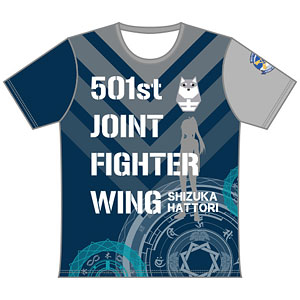 ストライクウィッチーズ ROAD to BERLIN ツーリングTシャツ 服部静夏Ver. (XL)