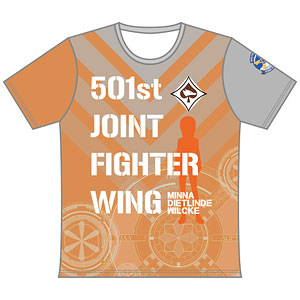 ストライクウィッチーズ ROAD to BERLIN ツーリングTシャツ ミーナ・ディートリンデ・ヴィルケVer. (M)