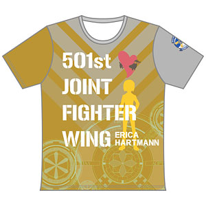 ストライクウィッチーズ ROAD to BERLIN ツーリングTシャツ エーリカ・ハルトマンVer. (M)