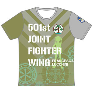 ストライクウィッチーズ ROAD to BERLIN ツーリングTシャツ フランチェスカ・ルッキーニVer. (XL)