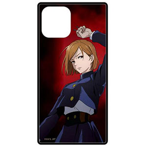 呪術廻戦 iPhone 12mini 対応 スクエアガラスケース 釘崎野薔薇