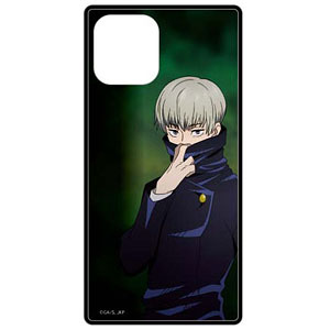 呪術廻戦 iPhone 12mini 対応 スクエアガラスケース 狗巻棘