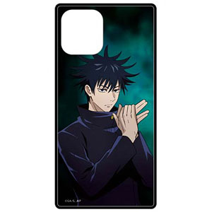 呪術廻戦 iPhone 12/12Pro 対応 スクエアガラスケース 伏黒恵