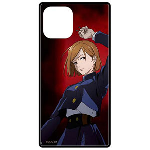 呪術廻戦 iPhone 12/12Pro 対応 スクエアガラスケース 釘崎野薔薇