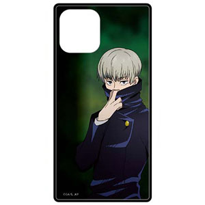 呪術廻戦 iPhone 12/12Pro 対応 スクエアガラスケース 狗巻棘