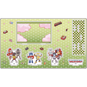 プレミアム アクリルジオラマプレート「トランスフォーマー」01/お花見ver. オートボットデザイン(グラフアート)