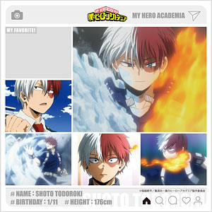 僕のヒーローアカデミア いんすたスタンドVer.3 轟焦凍