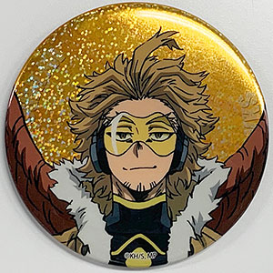 僕のヒーローアカデミア 大きなキラキラ缶バッジ ホークス