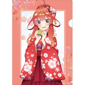 TVアニメ『五等分の花嫁∬』 描き下ろしイラスト 五月 桜和装ver. クリアファイル