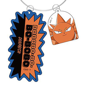 ボボボーボ・ボーボボ ワイヤーキーホルダー 首領パッチ