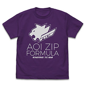 新世紀GPXサイバーフォーミュラ アオイZIPフォーミュラ Tシャツ/PURPLE-M