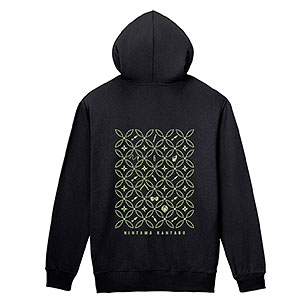 忍たま乱太郎 6年生 バックプリントジップパーカー メンズ M