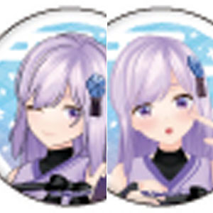 激レア　朝ノ姉妹ぷろじぇくと　缶バッジ　朝ノ姉妹　茜 缶バッジ「朝ノ姉妹ぷろじぇくと」02/茜ver. 12個入りBOX[A3