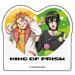 キャラアクリルクリップ「KING OF PRISM ALL STARS -プリズムショー☆ベストテン-」03/やみかわいいver. タイガ＆カケル