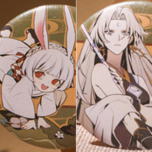 限定販売】陰陽師本格幻想RPG 花札シリーズ 缶バッジセット 三月