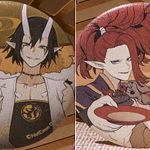 限定販売】陰陽師本格幻想RPG 花札シリーズ 缶バッジセット 五月