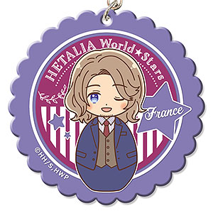 アニメ「ヘタリア World☆Stars」 カラーアクリルキーホルダー 07