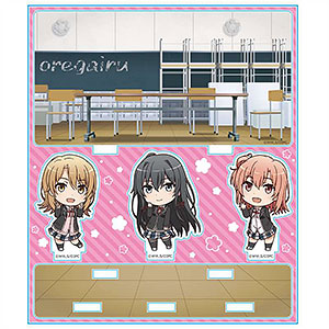 やはり俺の青春ラブコメはまちがっている。完 アクリルジオラマA[雪乃＆結衣＆いろは]