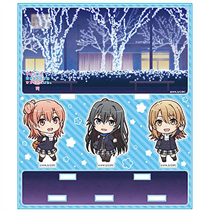 やはり俺の青春ラブコメはまちがっている。完 アクリルジオラマB[雪乃＆結衣＆いろは]