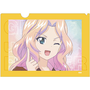 ガールズ＆パンツァー 最終章 ケイ Ani-Art clear label クリアファイル