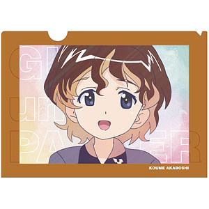 ガールズ＆パンツァー 最終章 赤星小梅 Ani-Art clear label クリアファイル