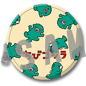 「ちびゴジラ」丸形コインケース デザインB(ちびゴジラ)