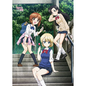 「ばくだん焼本舗」×「ガールズ&パンツァー劇場版」　B2　タペストリー ガールズ＆パンツァー 最終章 B2タペストリー ダージリン＆島田