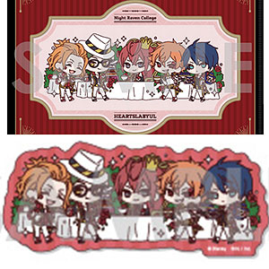 ツイステッドワンダーランド わちゃっと！クリアファイル＆ダイカットステッカーセット A.ハーツラビュル寮