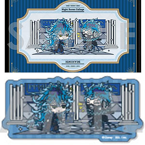 ツイステッドワンダーランド わちゃっと！クリアファイル＆ダイカットステッカーセット F.イグニハイド寮
