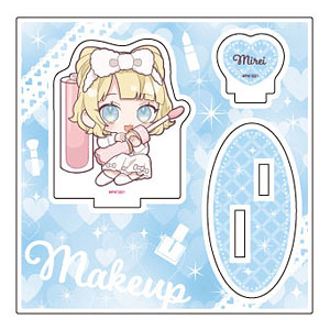 アクリルフィギュアプレート「プリティーオールフレンズ」18/メイクアップver. みれぃ(フォトきゃら)