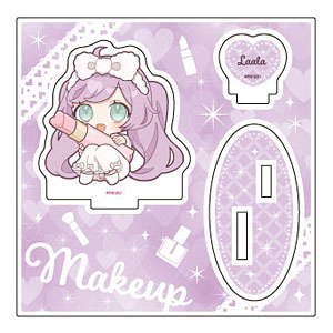アクリルフィギュアプレート「プリティーオールフレンズ」19/メイクアップver. らぁら(フォトきゃら)