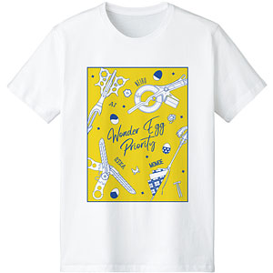 ワンダーエッグ・プライオリティ Ani-Sketch Tシャツ レディース XL