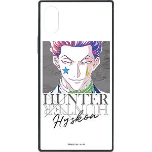 HUNTER×HUNTER ヒソカ Ani-Art 第2弾 スクエア強化ガラスiPhoneケース(11 Pro Max)