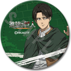 進撃の巨人 The Final Season レザーバッジ デザインB (リヴァイ)