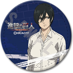 進撃の巨人 The Final Season レザーバッジ デザインC (ミカサ)