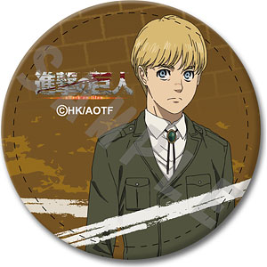 進撃の巨人 The Final Season レザーバッジ デザインD (アルミン)