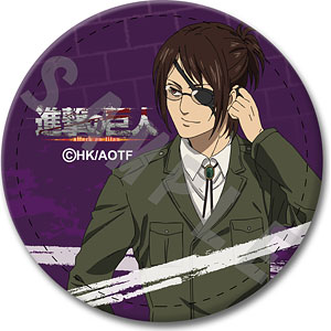 進撃の巨人 The Final Season レザーバッジ デザインE (ハンジ)