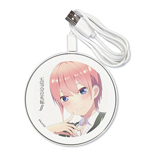 五等分の花嫁∬ ワイヤレス充電器(中野二乃)[カーテン魂]《在庫